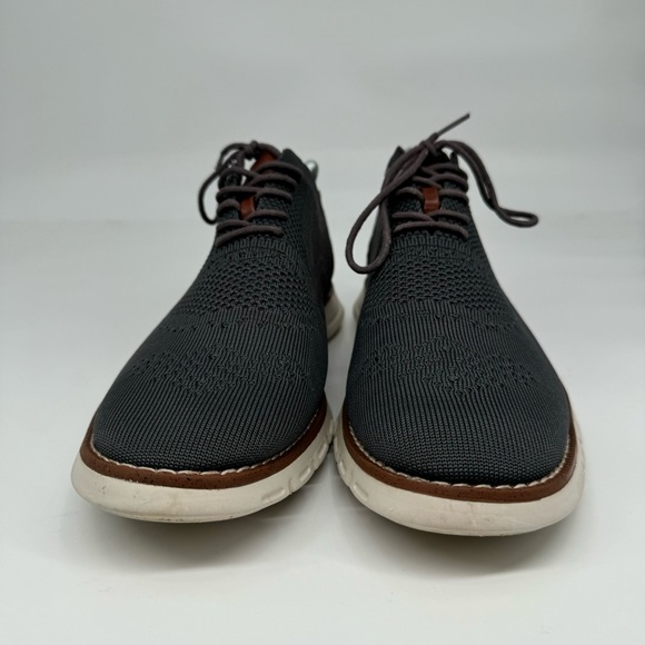 Nautica Men’s 11.5 Gray Wrenwood 3 Lightweight Lace Up Oxford Knit‎ Sneakers - Picture 2 of 9